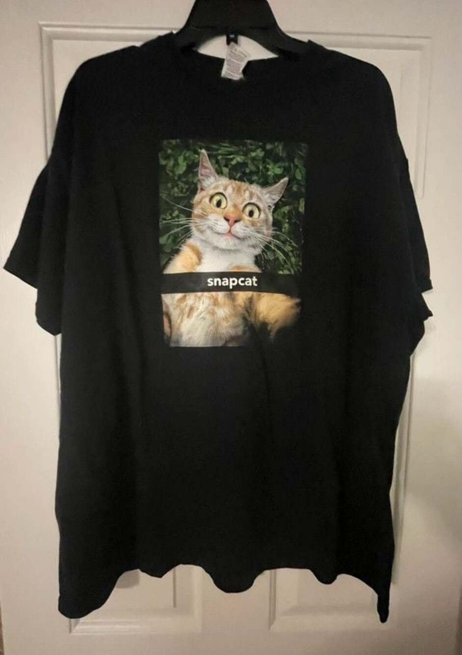 Funny ‘Snapcat’ XXL T-shirt 100% Cotton
